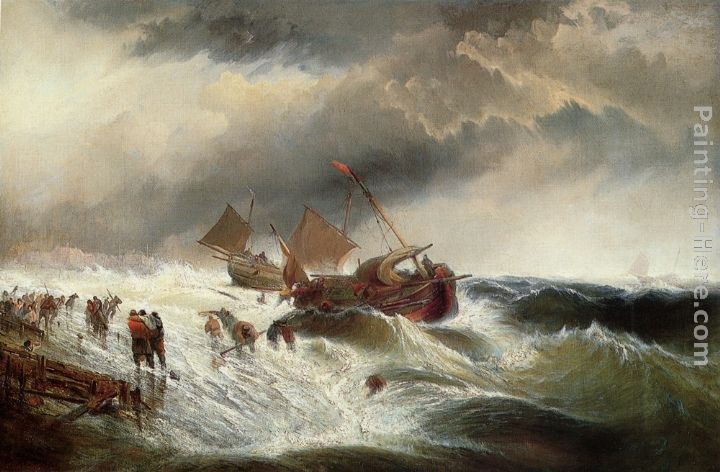 Edward Moran Shipwreck